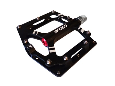 Pedal FOSS TWISTER 9/16 / Aluminio / Rodamientos Sellados.