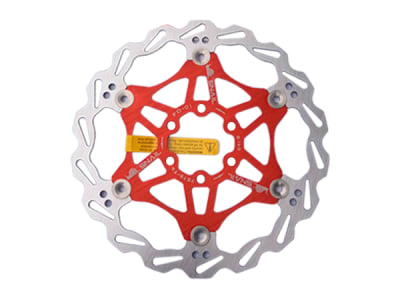 Disco de Freno SNAIL, 6 pernos, 160mm, Red