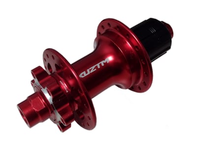 Maza Trasera KUZTM, Red, Aluminio, 12x142x32H, Fabrica QUANDO