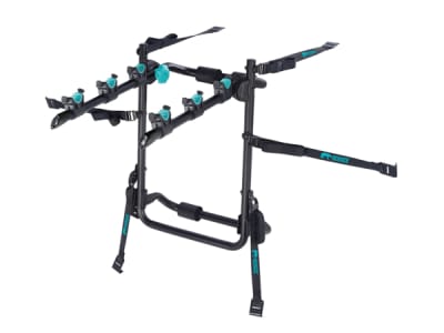 Portabicicletas BEARACK, Modelo Genesis, Para 3 Bikes, Compatible con Sedan, Hatchback