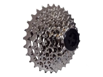 Piñon SAIGUAN, CS801, 8 Vel. Cassette, Sincronizado, 11/32T, Cromado