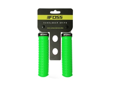Puños FOSS Pro 1 Dots Soft 1 Lock 125mm Green Fluor1
