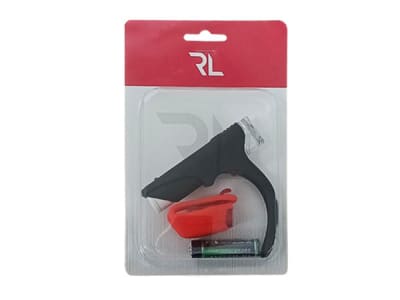 Set Luces RL. Foco + Luz Trasera de 2 Led, Silicona. Pilas incluidas.