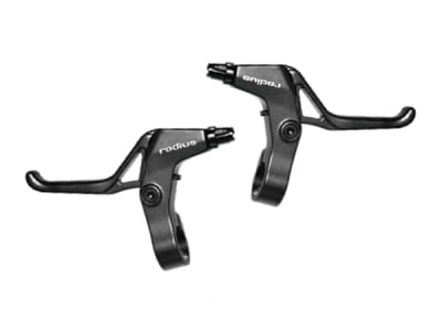 Manillas de Freno RADIUS VL420D, Aluminio, 2.5 dedos, Black (PAR)1