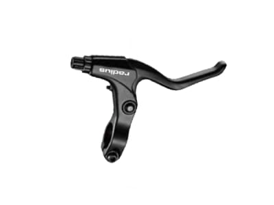 Manilla de Freno RADIUS, Derecha, Aluminio, 2.5 dedos, Black