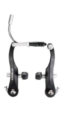 Frenos V-Brake RADIUS, Aluminio, 115mm, Pads 60mm, Black