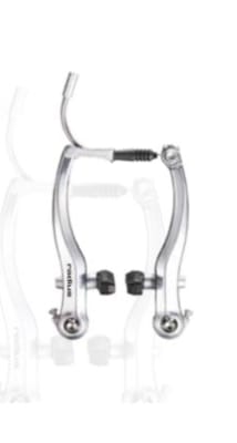 Frenos V-Brake RADIUS, Aluminio, 115mm, Pads 60mm, Silver