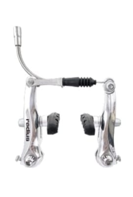 Frenos V-Brake RADIUS, Aluminio, 80mm, Pads 60mm, Silver