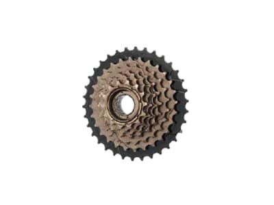 Piñon RADIUS, Atornillado, 7 Velocidades, 14/28T, Brown/Black