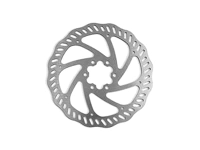 Disco de Freno RADIUS, 160mm, 6 pernos, Silver