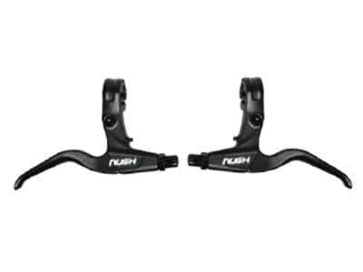 JUEGO Manillas de Freno RUSH, VL500D, 3 Dedos, Black