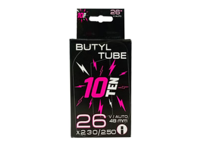 Camara 10TEN 26x2.30/2.50 Valvula de Auto 48mm1