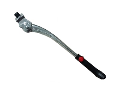 Pata de Apoyo Central, Aluminio, Chrome/Black