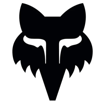 Sticker Negro Fox1