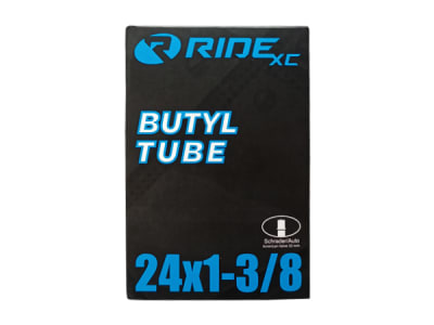 Camara RIDEXC Butyl 24x1-3/8, (para silla de ruedas) Valvula Curva de Auto 35mm