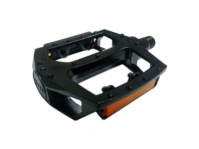 Pedal NECO WP313, Aluminio, 9/16 Plataforma, Black