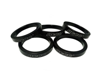 Espaciador NECO AS3505, 5mm, Black