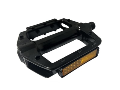 Pedal Plataforma, Aluminio con Pins, Rodamientos, Black