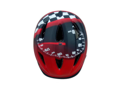 Casco FOSS Niño, In-Mould, Speed, Red, 48-541