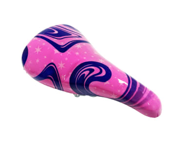 Asiento Niña Pink Stars con carro silver.