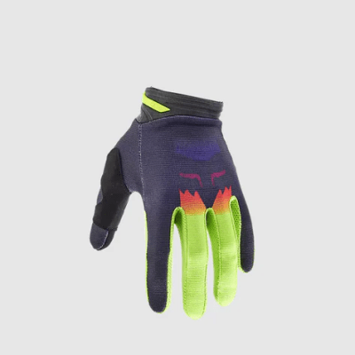 Guantes Moto 180 Flora Gris Fox1