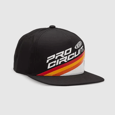 Gorro Jockey Lifestyle Pro Circuit Snapback Negro Fox1