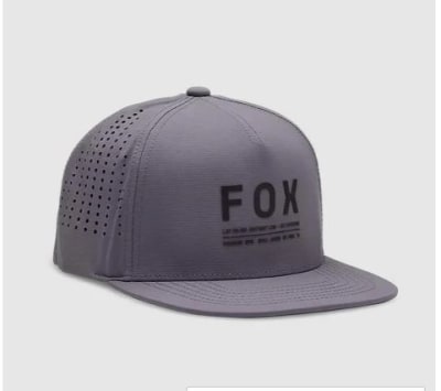 Gorro Jockey Lifestyle Non Stop Tech Snapback Gris Fox1