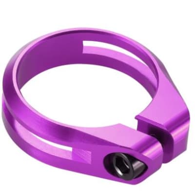 COLLARIN PURPURA 31,8mm,  tornillo de titanio1