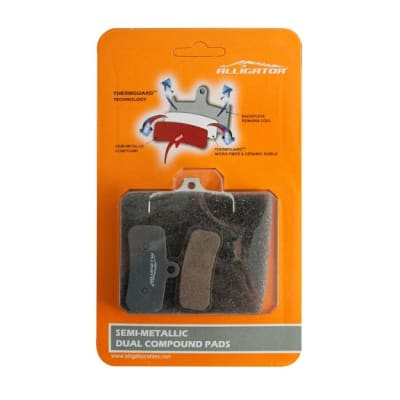 PASTILLA FRENO ALLIGATOR SEMI-METALICA HK-BP035