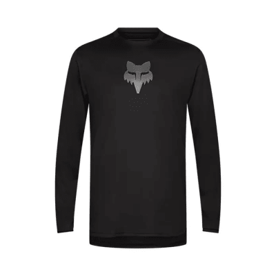 Polera Bicicleta Ranger Head Negro Fox1