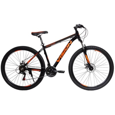 BICICLETA VISION KRYPTON ARO 29.5 MTB ALUMINIO 21V.SHIMANO TALLA 18 NEGRO/NARANJA