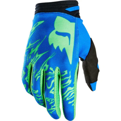 Guantes Moto 180 Peril Verde Fox1