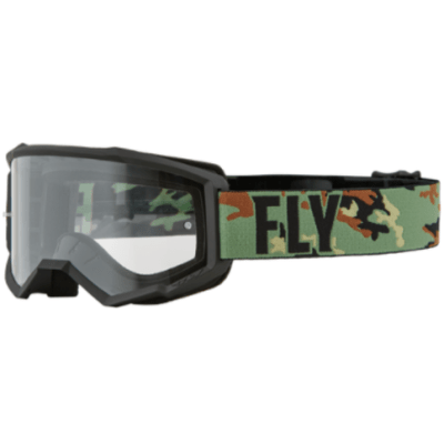 ANTIPARRA FLY FOCUS GOGGLE CAMO W/CLEAR LENS