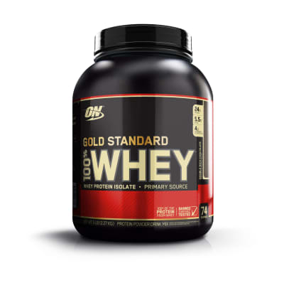 PROTEINA ON Gold Standard 100% Whey Protein (5lb) Chocolate1