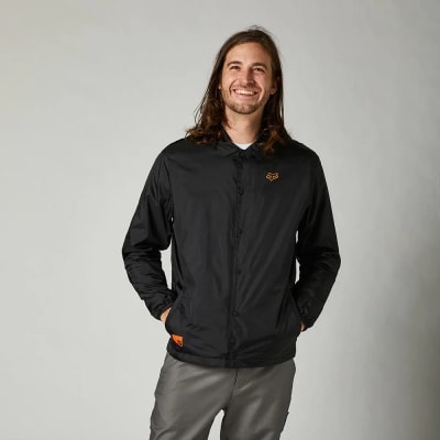 Chaqueta Lifestyle Hero Dirt Coaches Negro Fox. TALLA L