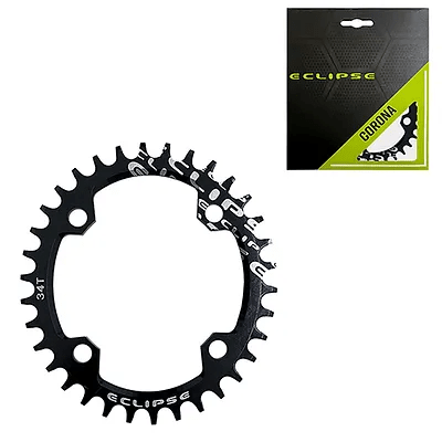 CORONA ECLIPSE MTB 1040-M1 34T OVAL 9/10/11/12SP BLACK