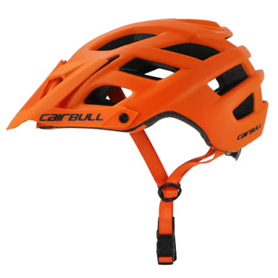 Casco enduro cairbull naranjo