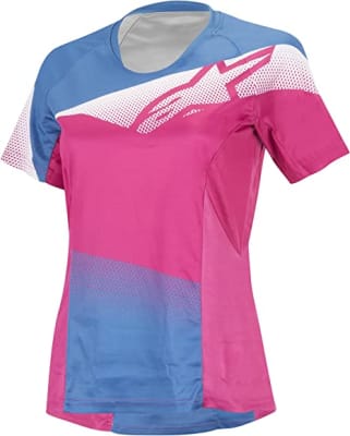 TRICOTA ALPINESTARS STELLA MESA S/S RASPBERRY ROSE NEPAL BLUE SIZE:S