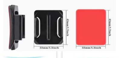 SOPORTE CURVO PARA CASCO CAMARA DEPORTIVA