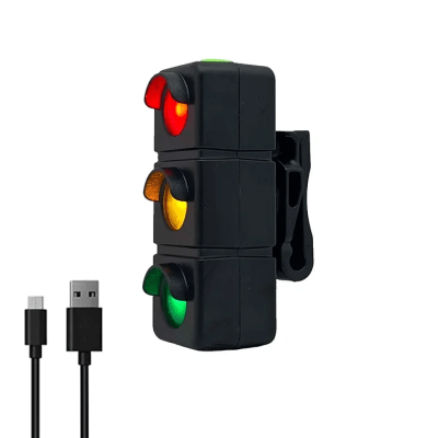 Luz Led SEMAFORO Colores  300 LUM Recargable USB1