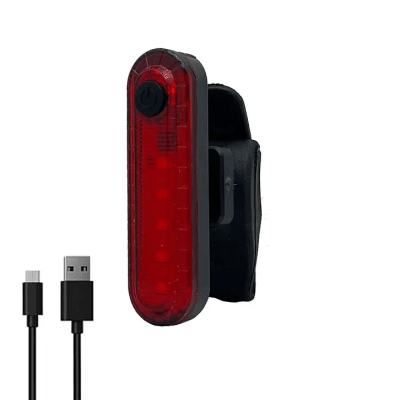 Luz Led Roja 50 LUM  Recargable USB Waterproof
