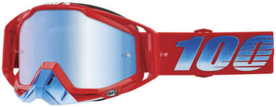 ANTIPARRA 100% RACECRAFT GOGGLE KURIAKIN - MIRROR BLE LENS1