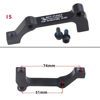 Adaptador caliper is: f203/r180