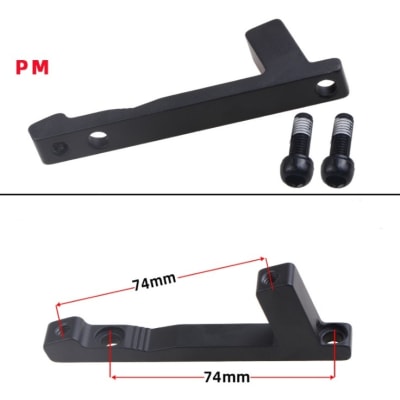 Adaptador caliper pm: f180