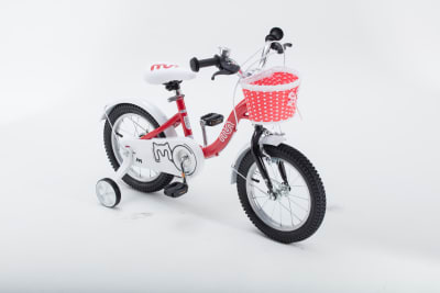 BICICLETA CHIPMUNK NIÑA 16 MM ROJA
