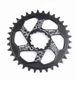 CORONA DECKAS 6MM 34T SRAM  BLACK