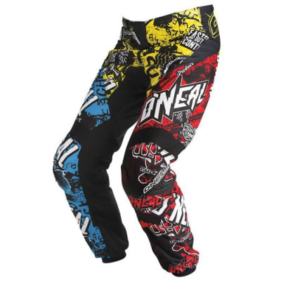 PANTALON ONEAL ELEM WILD BLACK/MULTI SIZE: 32 MOTO