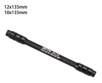 Adaptador de maza trasero de 12x135 a 10x135 QR