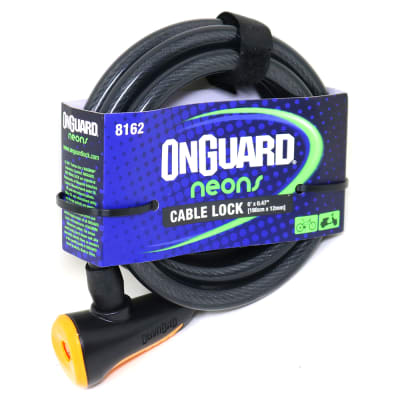 Candado On Guard C/Llave 180 X 12mm3