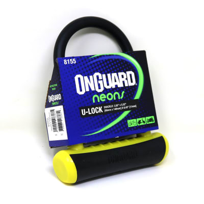 Candado U-Lock NS MINI 90x140mm AMARILLO